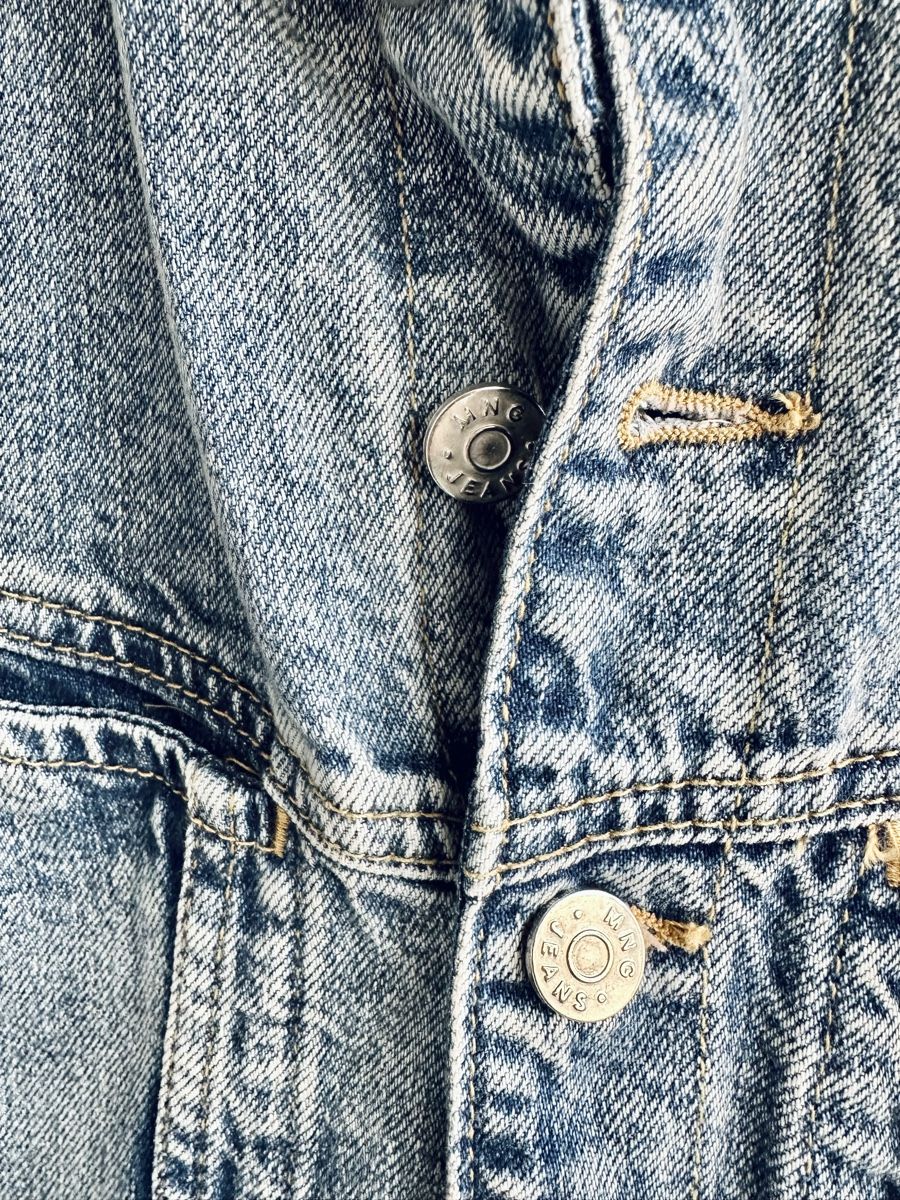 Mango Tute: Denim Jeans-Overall von Mango / Gr. S – Usato da Bern venduto da Fraeuleinhonig 3