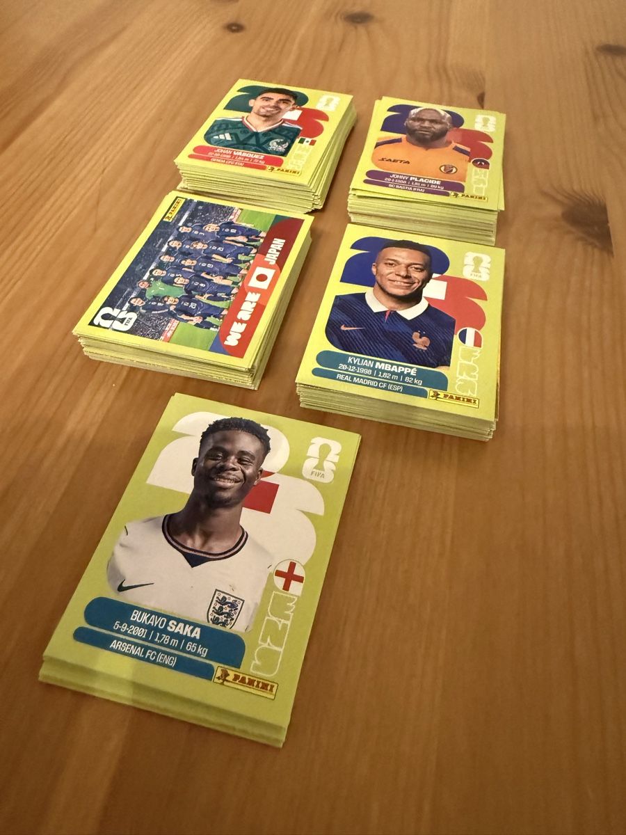 Panini Carte collezionabili: 210 VERSCHIEDENE PANINI STICKER - WM 2026  – Nuovo (secondo la descrizione) da Böckten venduto da Verkaufen1985 1