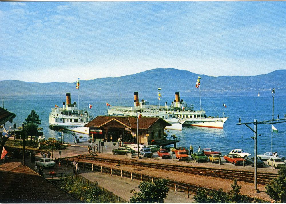 DS Simplon, DS Helvétie, DS La Suisse, Bouveret, Raddampfer (Gebraucht ...