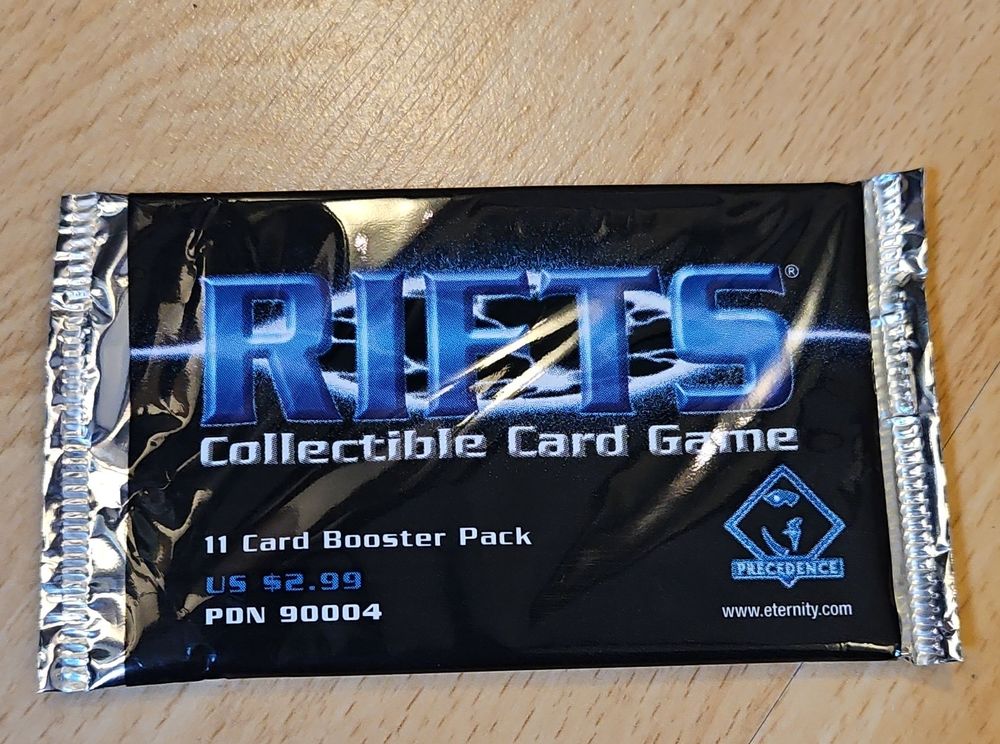 Booster Rifts CCG TCG Neuf Rare par Precedence en 2001 (Neuf avec ...