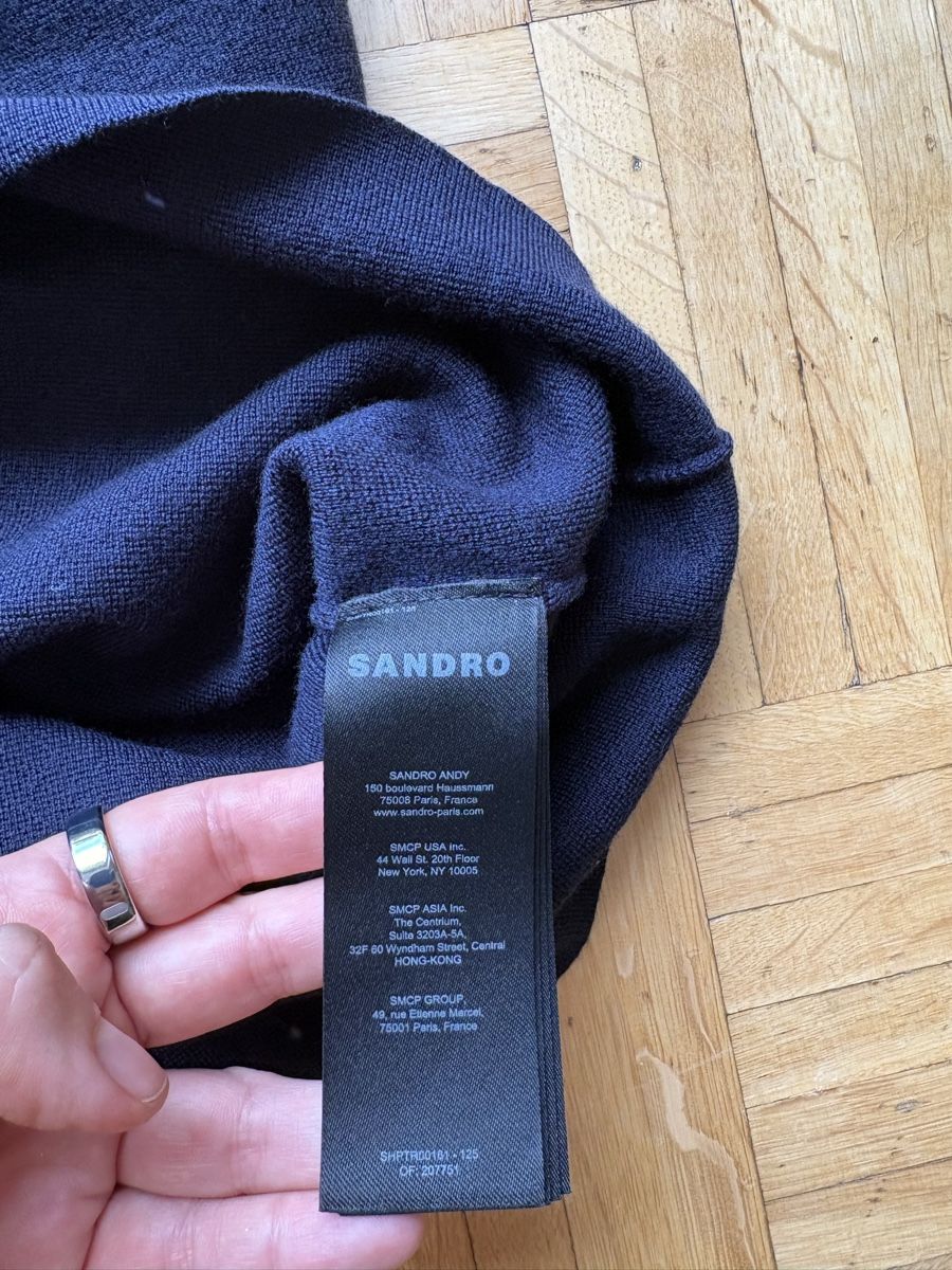 Sandro Pulls & Sweat-shirts: Sandro men’s wool sweater  – Neuf (Voir description) à st prex par magdalenaonline 2