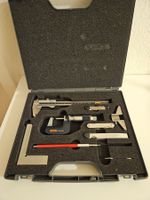 Messkoffer mit analogem Messschieber, Set 9 teilig