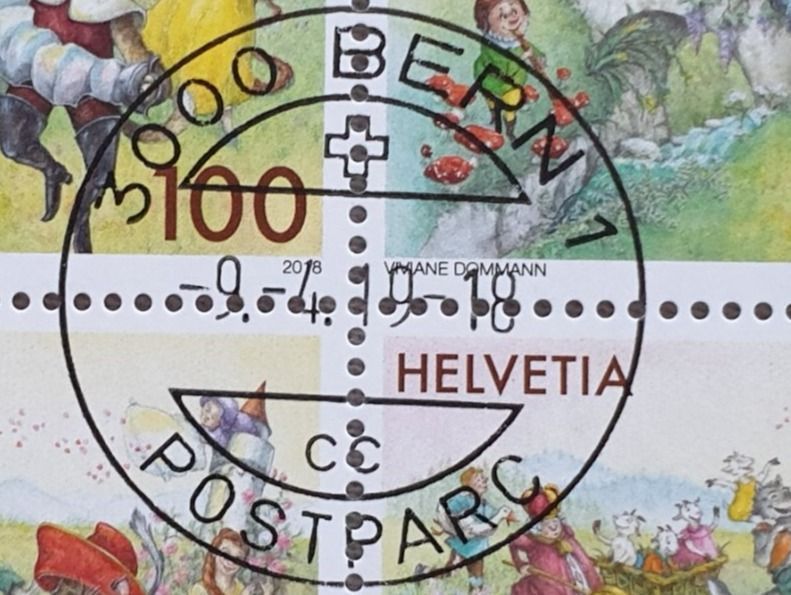 Alle Briefmarken: (690) Sondermarken «Märchen» 2018 – Gebraucht aus Schwarzhäusern von Inot3 2