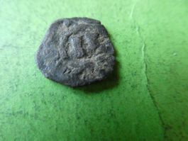 uralte mir unbekannte Silbermünze 15 mm