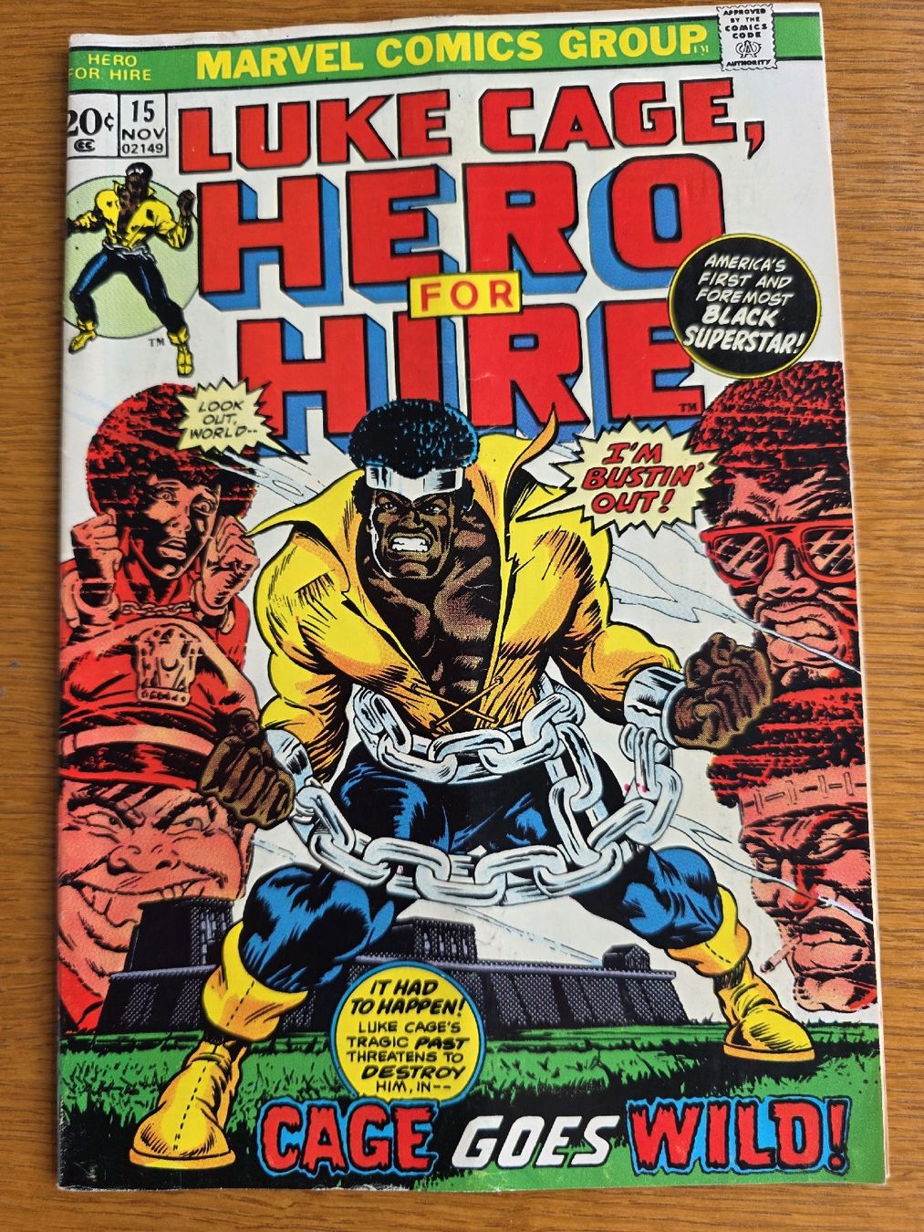 Fumetti: comics marvel group 1973 Luke Cage  originale usa – Usato da montsevelier venduto da FREDERIC-B