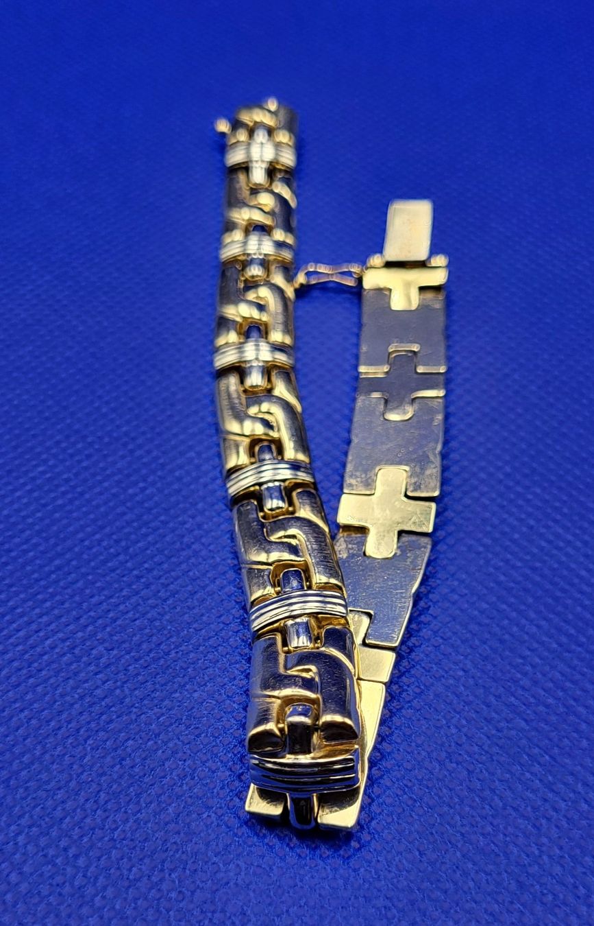 Armbänder & -reifen: Gold 585 Bicolor Armband – Gebraucht aus Wald ZH von Aniade 8