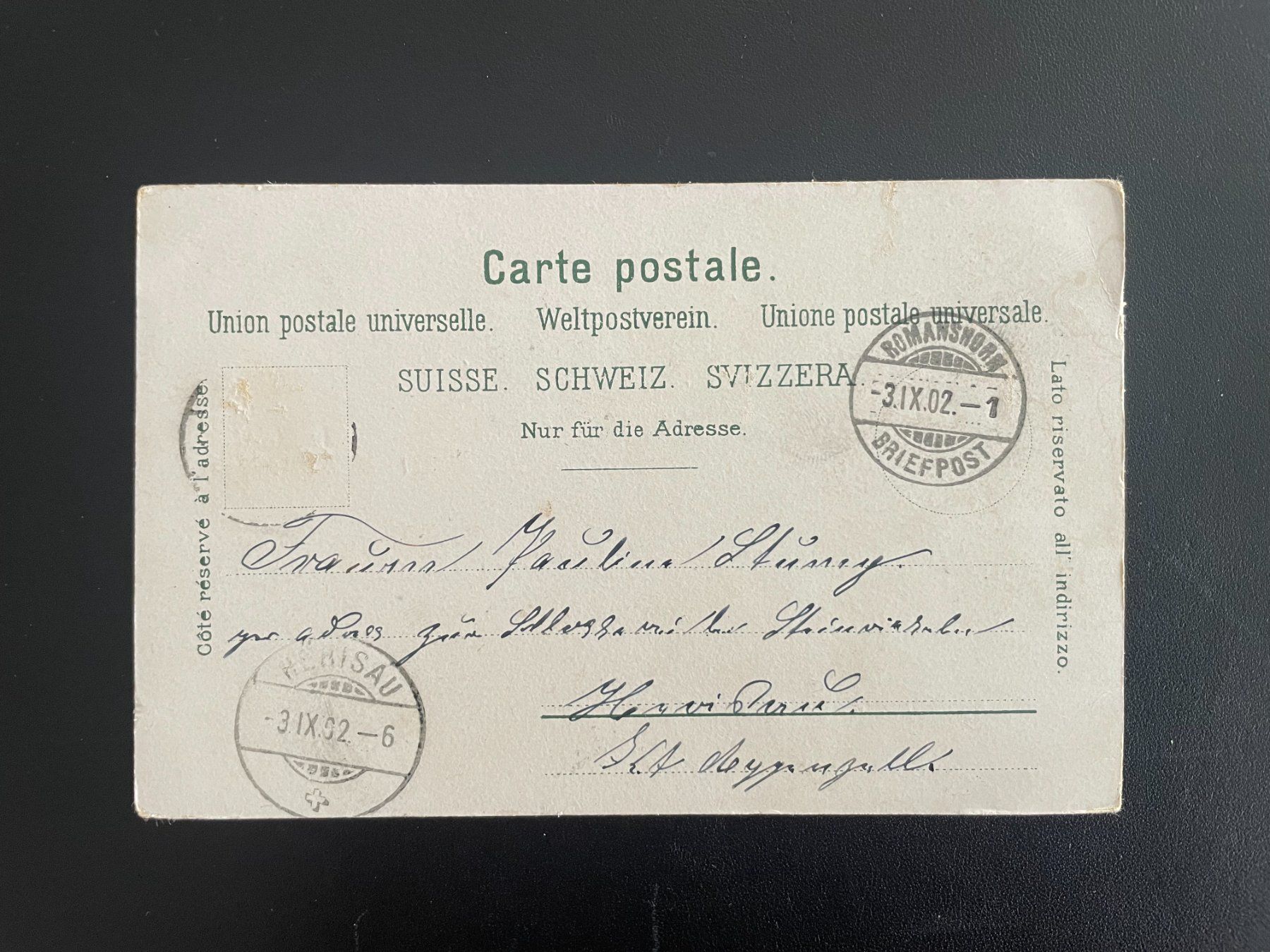 Cartoline postali: AK TG Romanshorn – Usato da Thal venduto da Danny82 1