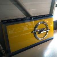 Opel Reklametafel für Dekoration