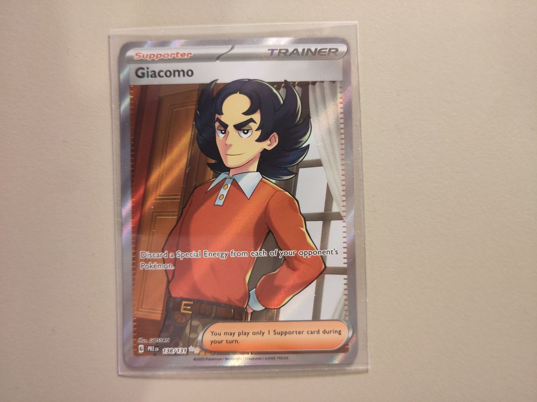Pokémon Carte collezionabili: Prismatic Evolutions Giacomo 138/131 - EN – Usato da Bern venduto da gil_rkx8