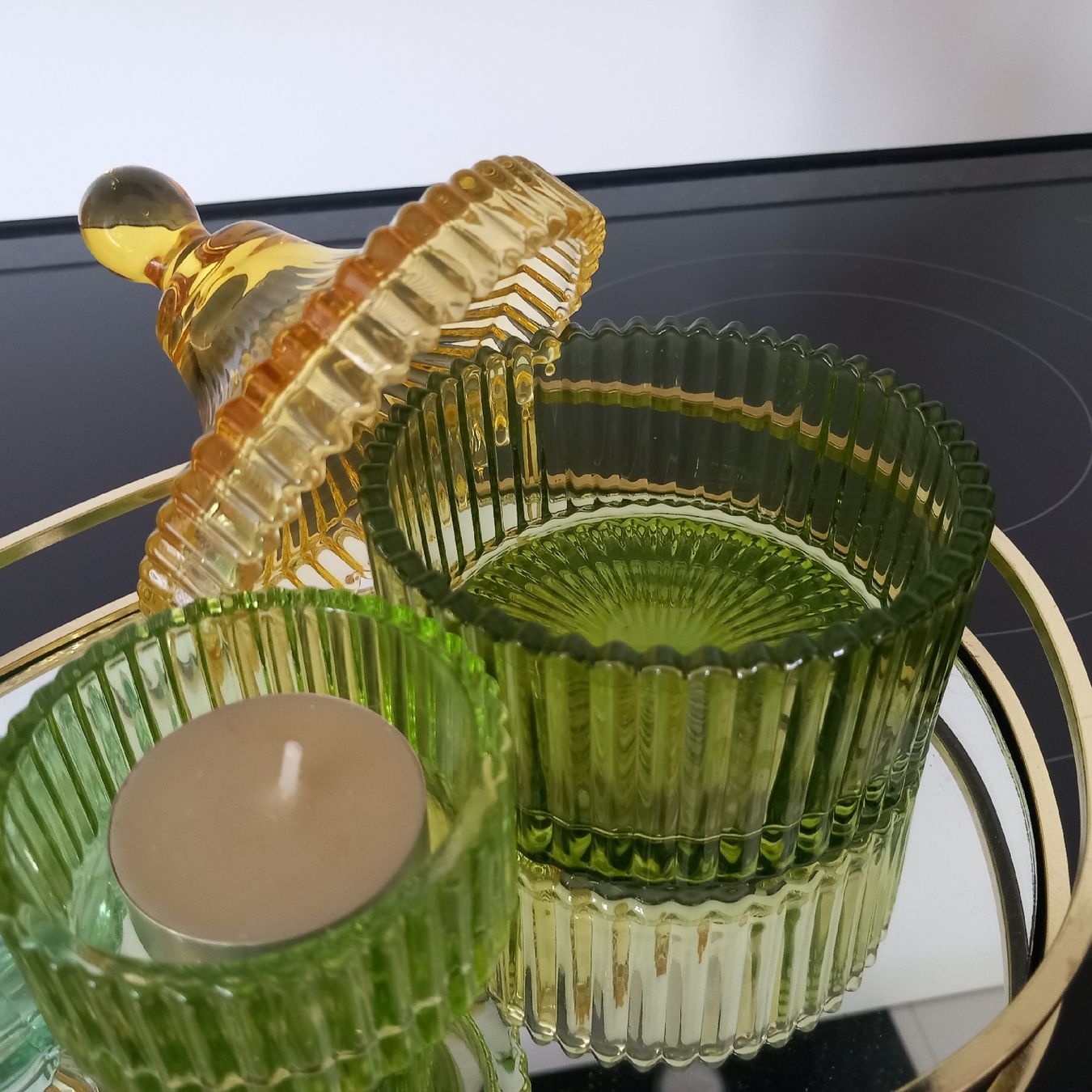 Gläser: Summer- Time: 3er Deko Glas Set – Neu (gemäss Beschreibung) aus Aegerten von gismolini 7