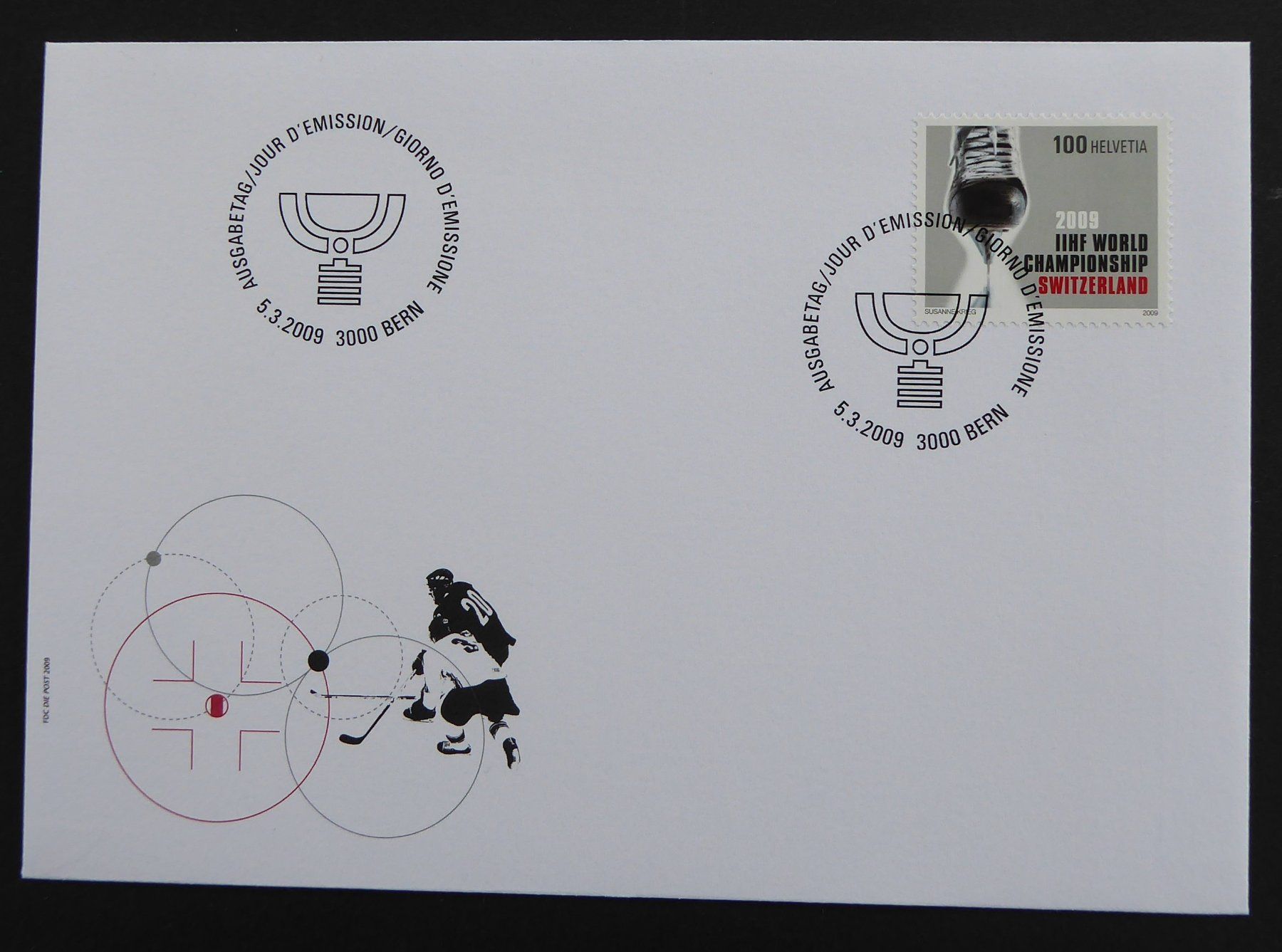 Tutti i francobolli: 2009 - CH - Znr. 1301 / Einzelwert - FDC - ES - 05.03.2009 – Usato da Holziken venduto da Cindy003
