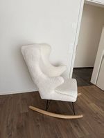 Schaukelstuhl Bouclé