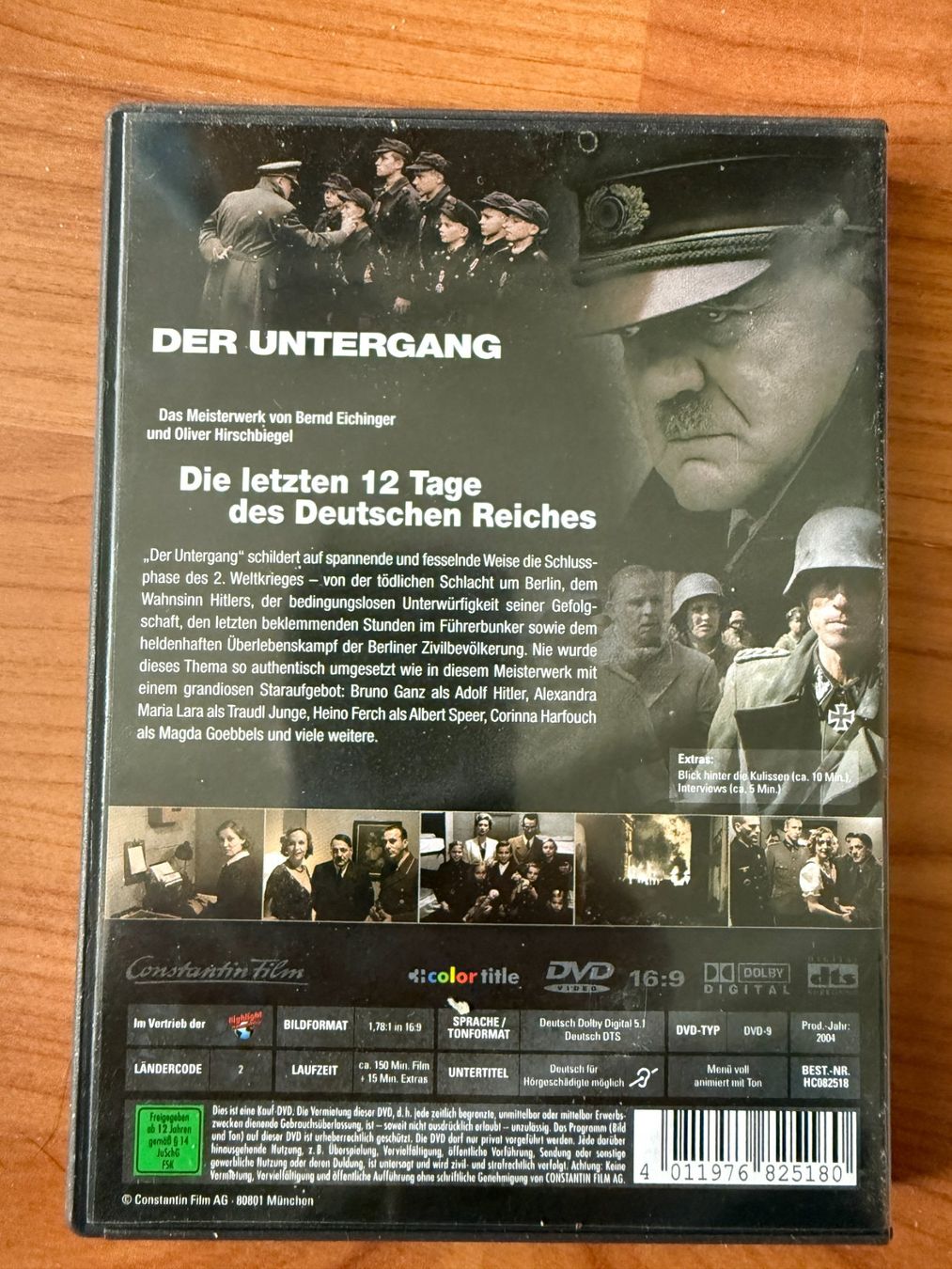 Tutti i DVDs: Der Untergang – Usato da Wängi venduto da squirrelwoman 1