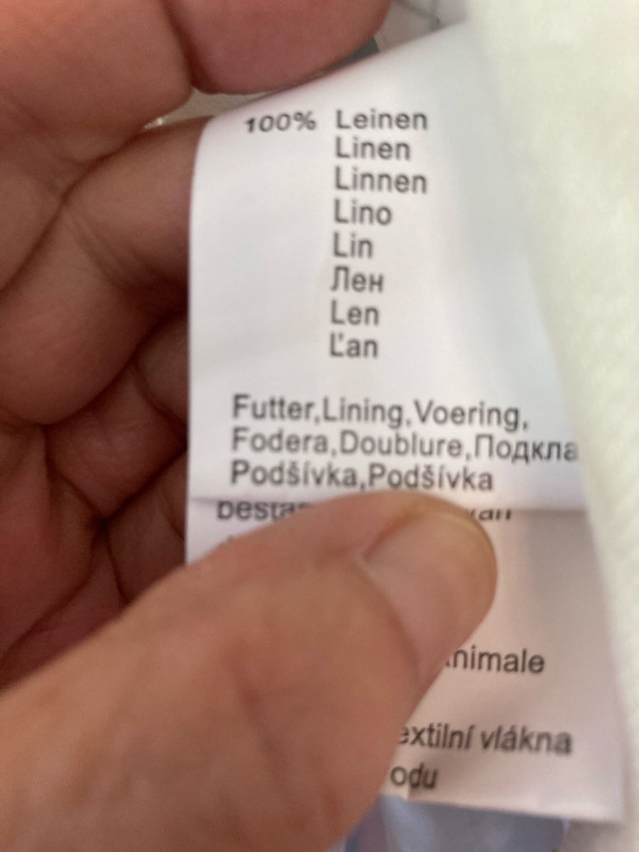 Giacche: Gehrock von White Label 42 Leinen – Usato da Schaffhausen venduto da christamawe 5