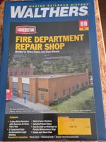 Walthers Cornerstone HO Fire Department Repair Shop