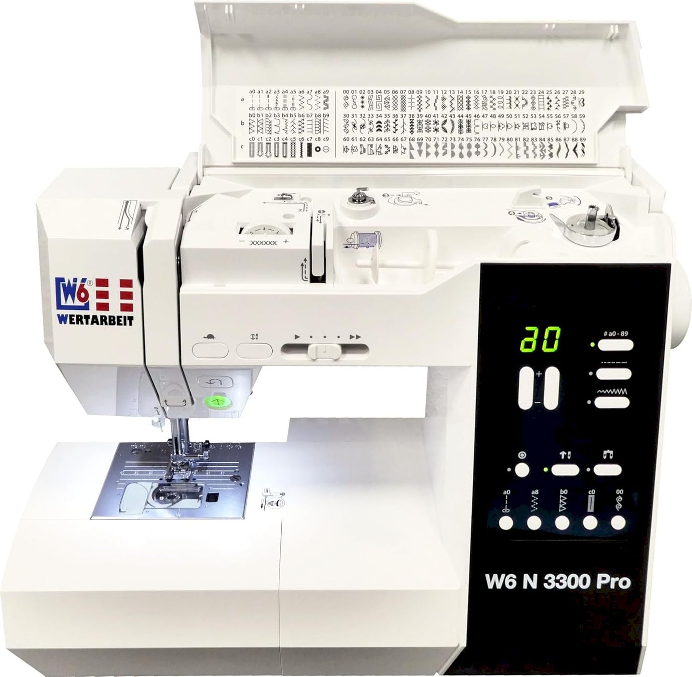 Macchine da cucire: W6 Nähmaschine N 3300 Pro – Nuovo e nell'imballaggio originale da Bottighofen venduto da zaap 5