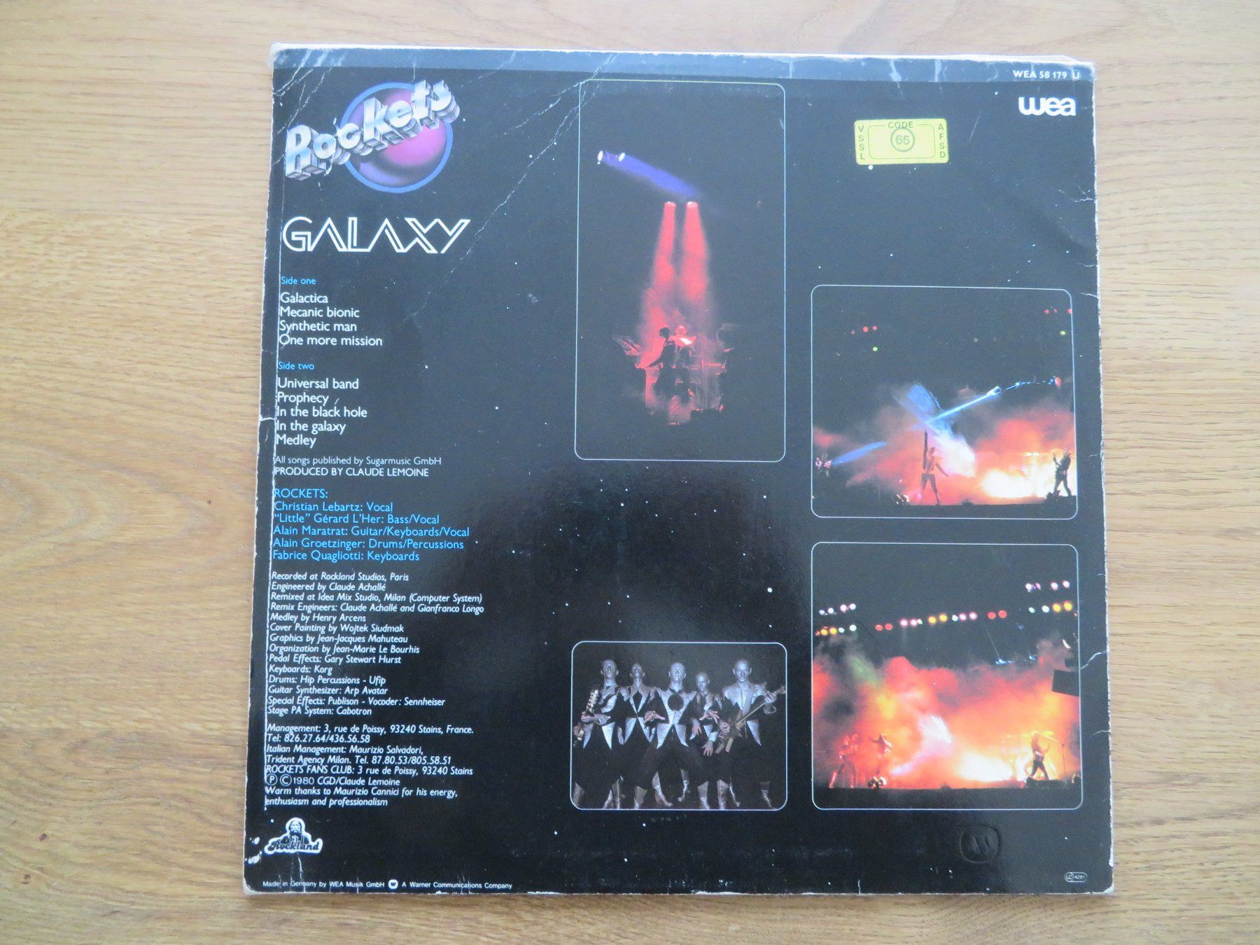 Dischi in vinile: ROCKETS GALAXY – Nuovo (secondo la descrizione) da Zürich venduto da max_cp5f 1
