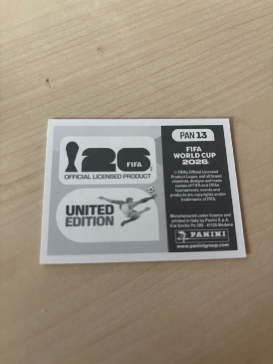 Panini Sammelbilder & Trading cards: Panini Bild PAN13 – Neu (gemäss Beschreibung) aus Rechthalten von Thierry_89 1