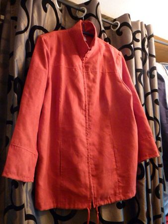 Blusenjacke, Gr. 46, rot