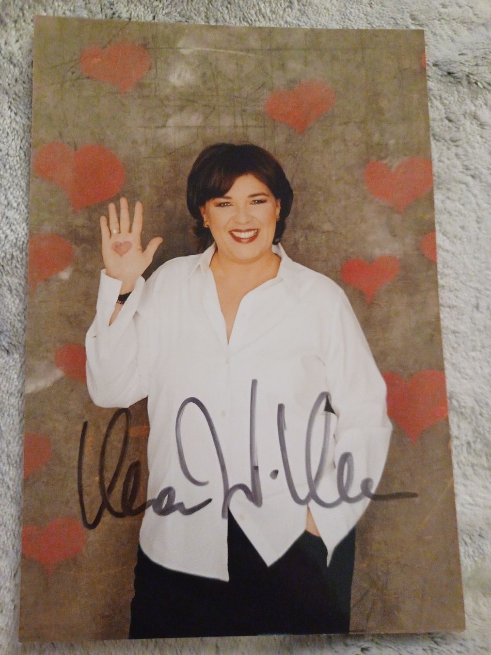 Autografi: Vera Int- Ven / deutsche Fernsehmoderatorin, Talkshow – Usato da Worben venduto da ersa01