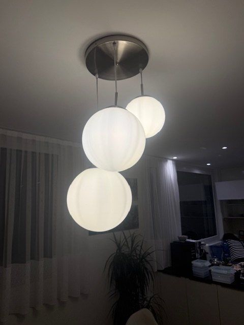 Kronleuchter & Deckenlampen: Rattan Hängeleuchte – Gebraucht aus Horgen von Zsgg 2