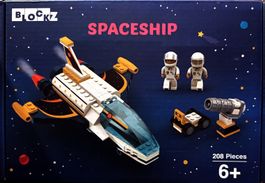 BlocKz 🚀 Vaisseau spatial 208 pièces, 6+, Neuf, Cadeau idéa