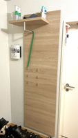 Garderobe Holz mit Ablage und Haken - Top Zustand!