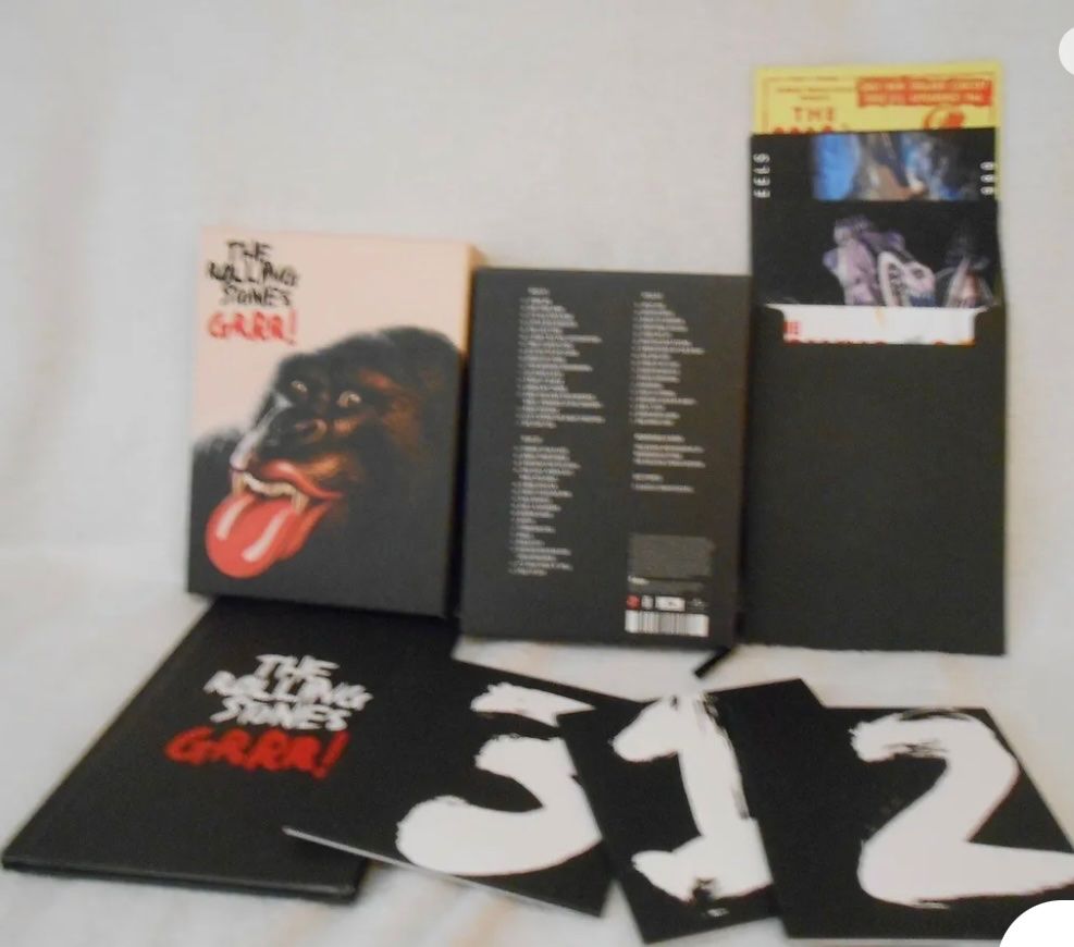 CD: ROLLING STONES-3CD BOX SET GRR! DELUXE EDITION – Usato da Rorschacherberg venduto da CD-Roli 2