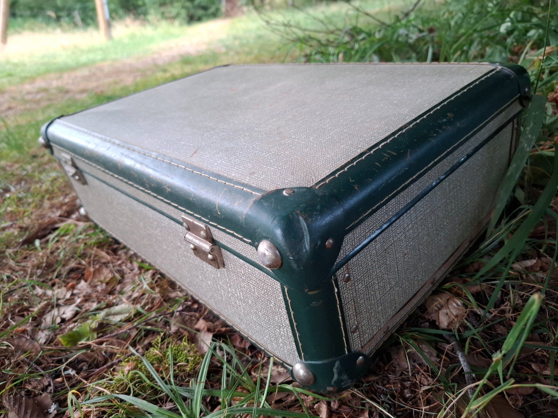 Reisekoffer: Valise vintage ancienne style rétro – Gebraucht aus Neuchâtel von Grandloupblanc 1