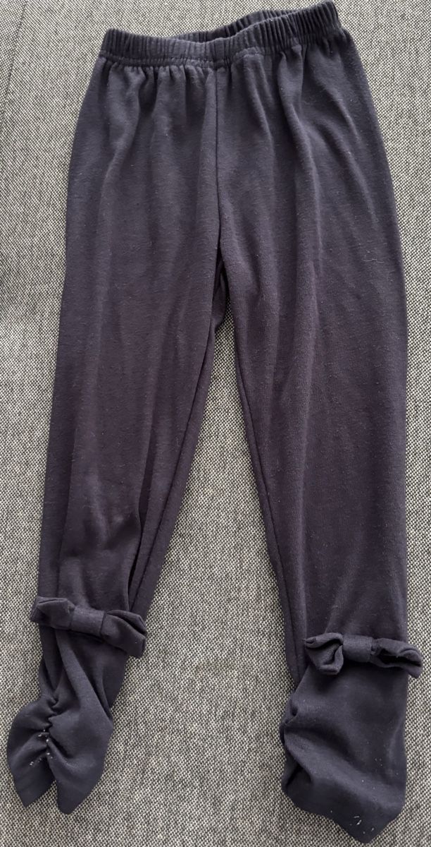 Calze & Collant: Leggings Gr 110, anthrazit/schwarz – Usato da Jegenstorf venduto da Annina0506
