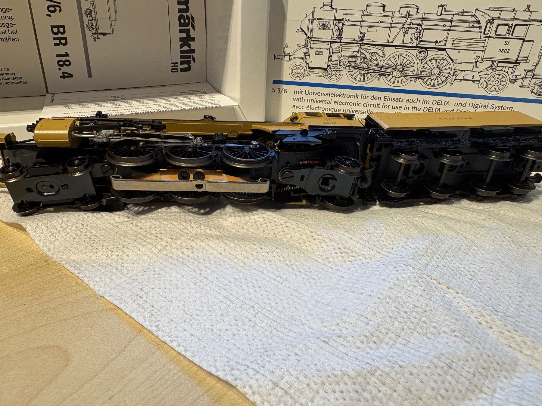 Märklin Modellini di ferrovie: Maerklin 33185 S3/6 – Nuovo e nell'imballaggio originale da Corcelles Payerne venduto da Pierre66 5