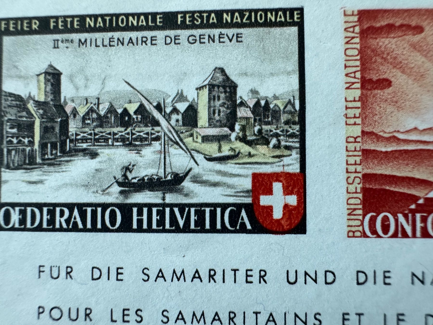 Tutti i francobolli: Pro Patria 1942, Block mit 17.3.01, postfrisch – Nuovo (secondo la descrizione) da Stallikon venduto da HILDECH1 2