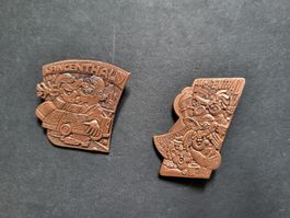 2 Fasnachtsplaketten Langenthal