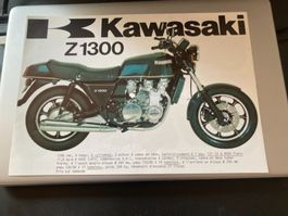 Prospekt Kawasaki Z1300-  KH 125