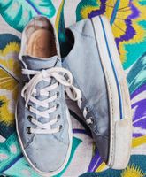 PAUL GREEN SNEAKER SCHUHE LEDER 6.5 40 SCHNÜRER WEICH SOFT