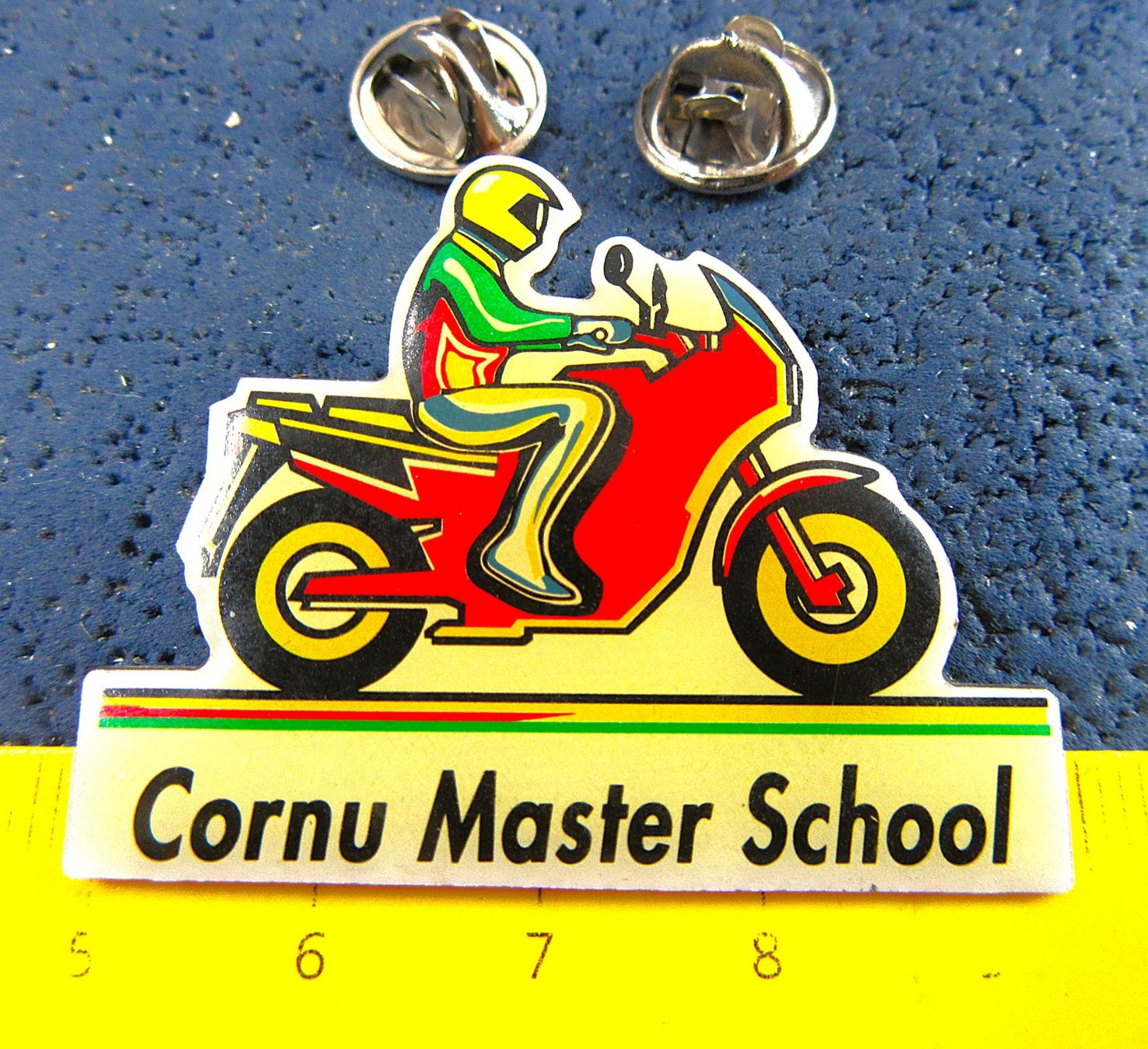 Swiss Placchette & Badge: JACQUES CORNU MASTER SCHOLL SUISSE MOTORRAD-STAR GP-RACING – Usato da Ettingen venduto da Hausi4711