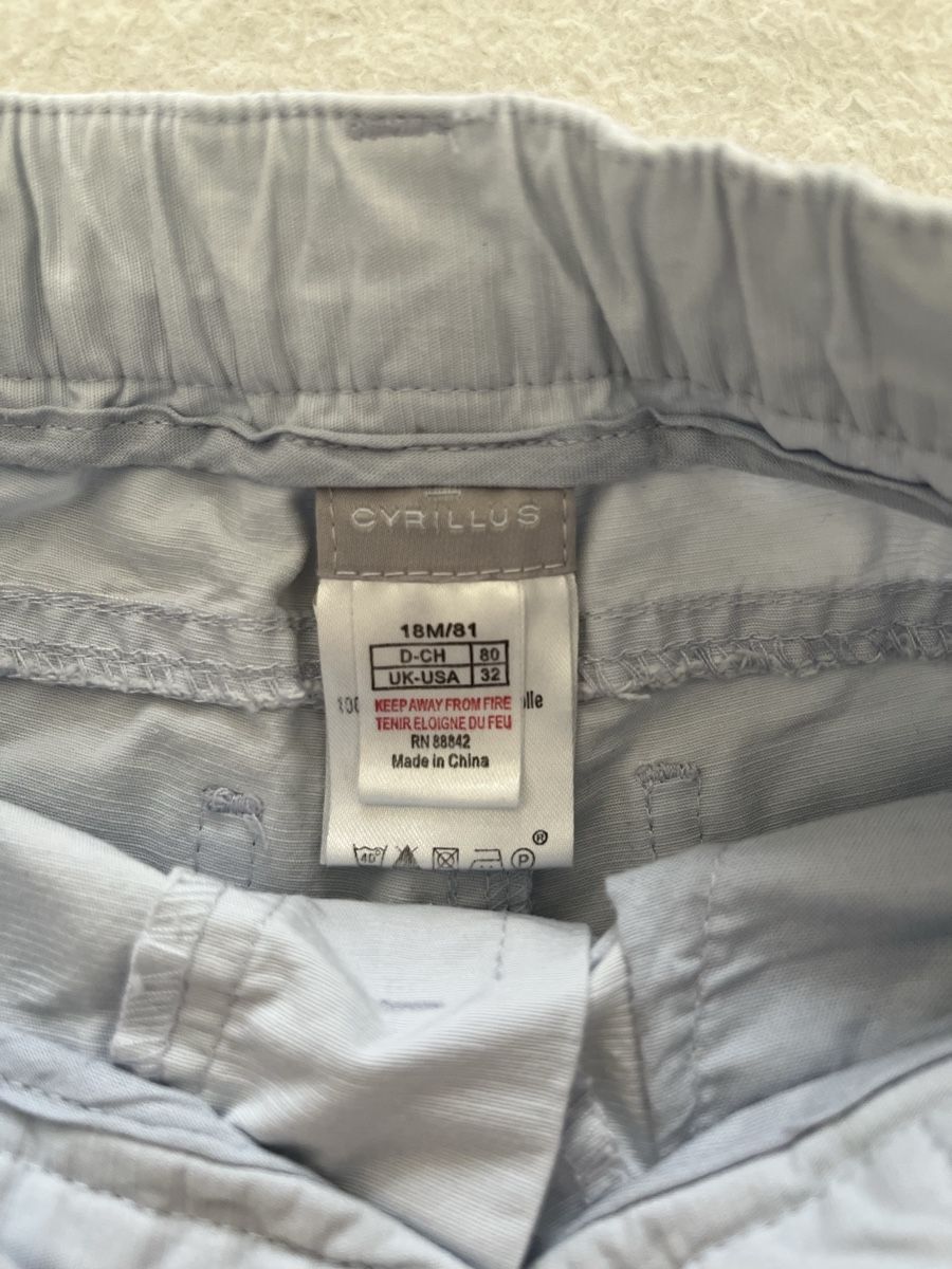 Cyrillus Pantaloni: Cyrillus Hose, Gr. 81, hellblau – Usato da Rotkreuz venduto da nadja.horat 3