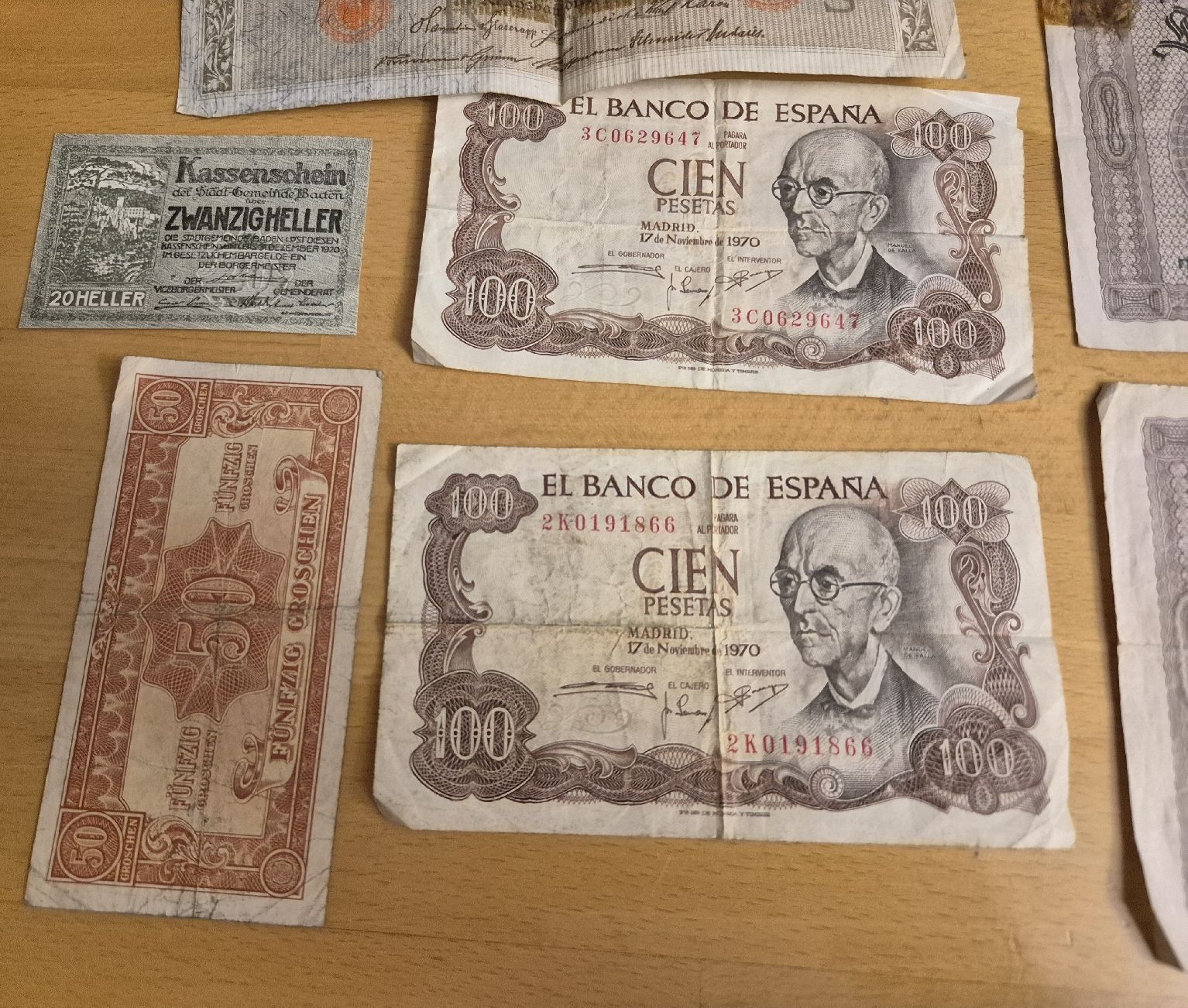 Banconote: Div. alte Noten, Mark... – Usato da Vilters venduto da Fleiflomi 3