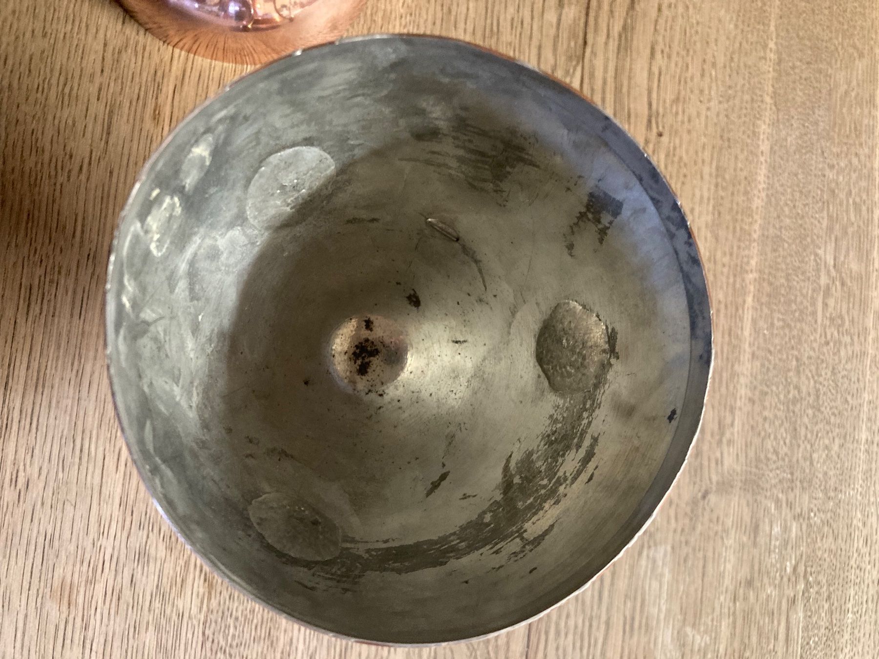 Caraffe: Carl Deffner, Esslingen, Kupfer & Messing Eierwärmer – Usato da Ranflüh venduto da SwR_E19 3