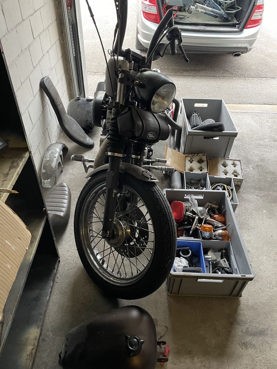 Harley-Davidson Chopper: Harley-Davidson XLH 1100  Jg. 87 – Usato da Safenwil venduto da bsa67 7