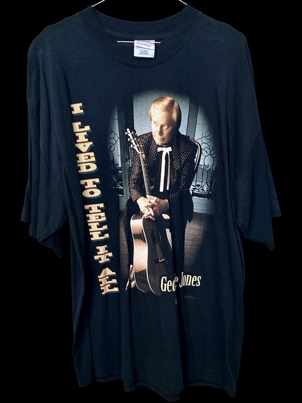 Vintage George Jones 'I Lived To Tell It All' Tour T-Shirt (Gebraucht ...