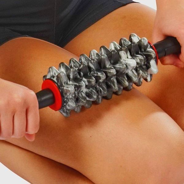 Dispositivi per massaggi: Faszienroller "Noppen" mit Handgriff – Nuovo e nell'imballaggio originale da Allschwil venduto da therapyshop 1