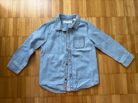 Zara Jungen Jeanshemd Gr. 104 (3-4J.)
