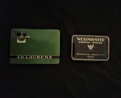 Original Tabakdosen Vintage Konvolut als Dekoration