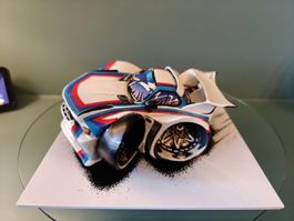 BMW 3.0 CSL RINGMEISTER SPEED FREAKS TERRY ROSS ART SCULPTUR
