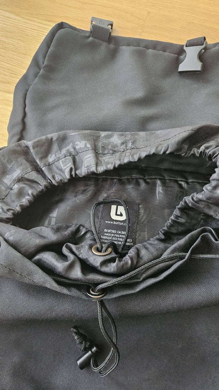 Burton Zaini: sac à dos Burton noir et beige – Usato da Bulle venduto da tiff_1992 3
