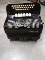 Akkordeon Farfisa Diaton IV schwarz gebraucht Zustand