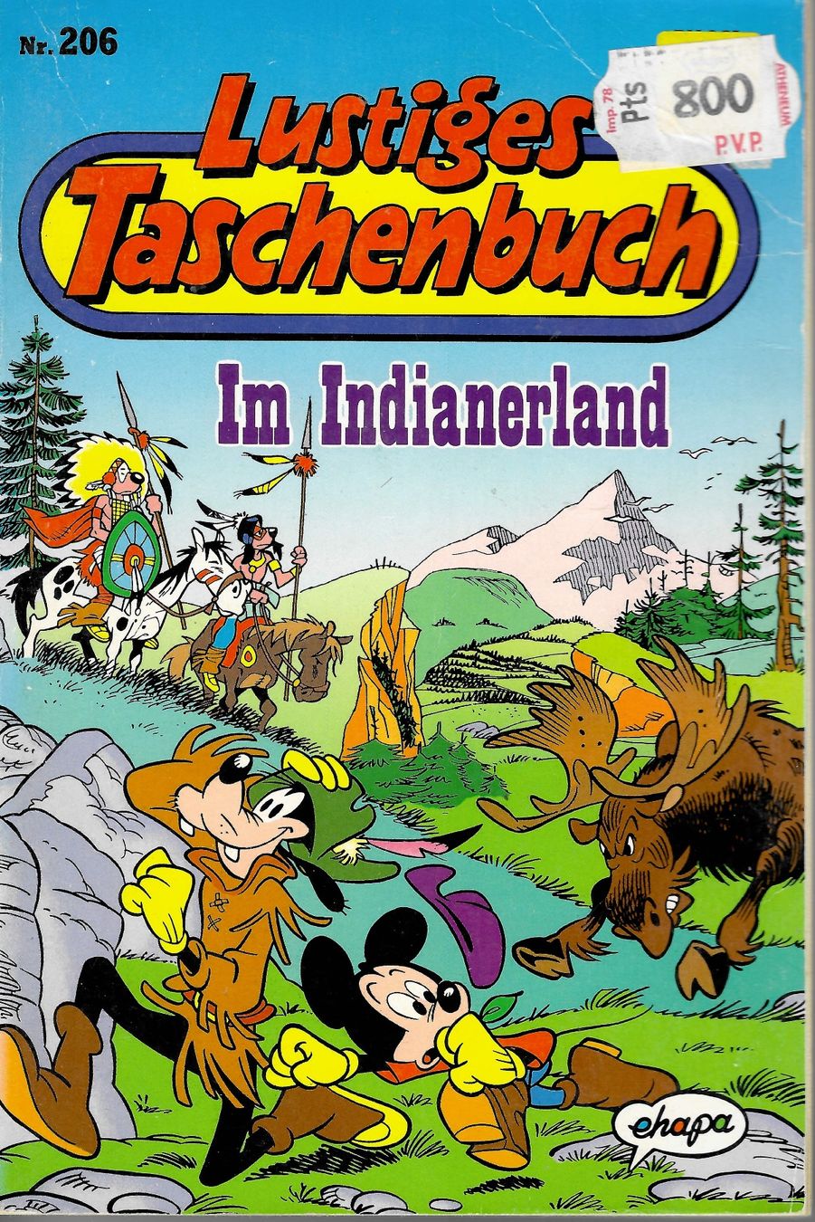 Fumetti: Lustiges Taschenbuch LTB 206 – Usato da Eggersriet venduto da glasshouse3egg