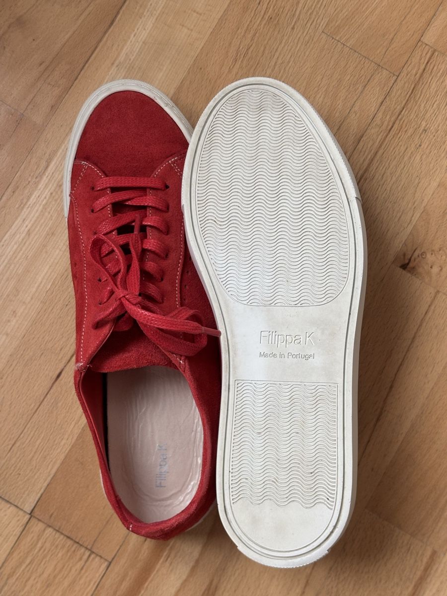 Scarpe da donna: Red Sneakers Filippa K size 40 – Nuovo (secondo la descrizione) da Zürich venduto da ann_26jc 2