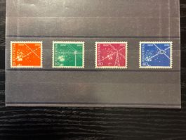 Briefmarken Schweiz 1952